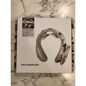 Creliver ST-304 Neck Massager With Thermostatic Hot Compress & 6 Modes Camo